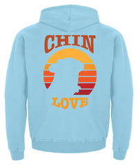 Zeigt chinchilla love vintage geschenk fur besitzer von chinchillas kinder hoodie in Farbe Baby Pink