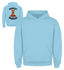 Zeigt motiv fur laufer sprinter marathoni kinder hoodie in Farbe Fire Red