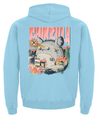 Zeigt chinzilla funny chinchilla owners gift kinder hoodie in Farbe Jet Black