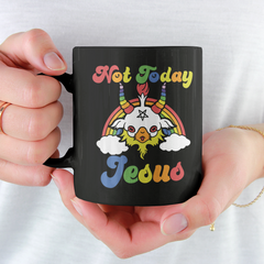 Not Today Jesus | One color mug