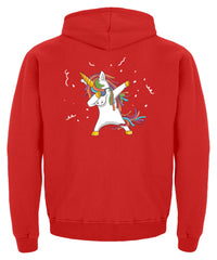 Zeigt dab einhorn dabbing unicorn kinder hoodie in Farbe New French Navy