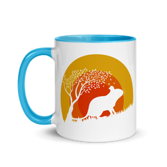 Degu Sun Tree | Two tone mug