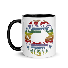 Degu Mum | Two tone mug