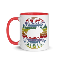 Degu Mum | Two tone mug