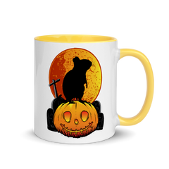 Degu Halloween | Two tone mug