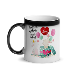 Thanks Bunnys | Glänzende Zaubertasse