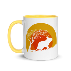 Degu Sun Tree | Two tone mug