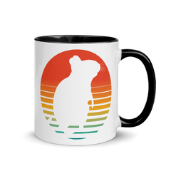 Degu Vintage Sun | Zweifarbige Tasse
