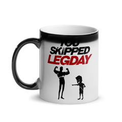 You Skipped Legday | Glänzende Zaubertasse