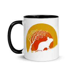 Degu Sun Tree | Two tone mug