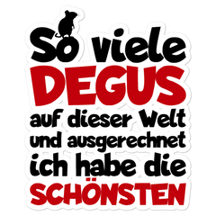 Degus Funny Saying | sticker