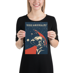 Zeigt The Degunaut | Poster für Deguhalter und Fans vom Degu