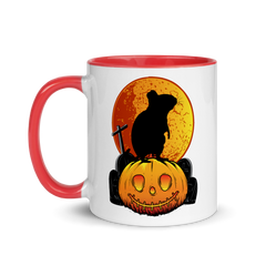 Degu Halloween | Two tone mug