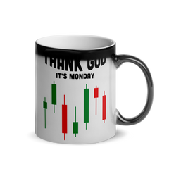 Thank God It's Monday | Glänzende Zaubertasse