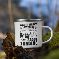 Sorry Trading | Emaille Tasse