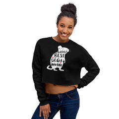 Produktbild zeigt World's Best Degu Mum | Crop Sweatshirt