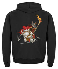 Zeigt barbarian chinchilla bros kinder hoodie in Farbe Sky Blue