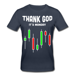 Männer Bio-T-Shirt von Stanley & Stella - Navy