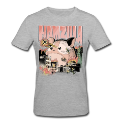 HAMZILLA | Männer Bio-T-Shirt - Grau meliert