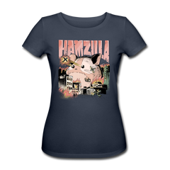 HAMZILLA | Frauen Bio-T-Shirt - Navy