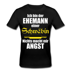 Ehemann einer Schwäbin | Männer Bio-T-Shirt - Schwarz