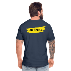 henda schdohd au äbbas | Premium Bio T-Shirt - Navy