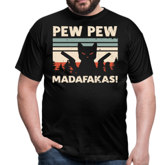 Pew Pew Madafakas | Männer T-Shirt - Schwarz