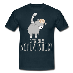 Schlafshirt I | Männer T-Shirt - Navy