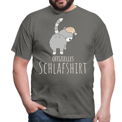 Schlafshirt I | Männer T-Shirt - Graphit