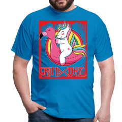 Grindcore Unicorn | Männer T-Shirt - Royalblau