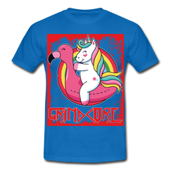 Grindcore Unicorn | Männer T-Shirt - Royalblau