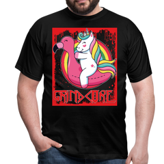 Grindcore Unicorn | Männer T-Shirt - Schwarz