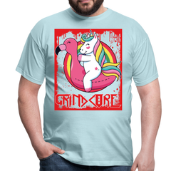 Grindcore Unicorn | Männer T-Shirt - Sky