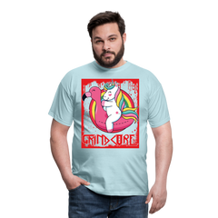 Grindcore Unicorn | Männer T-Shirt - Sky