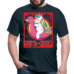 Grindcore Unicorn | Männer T-Shirt - Navy
