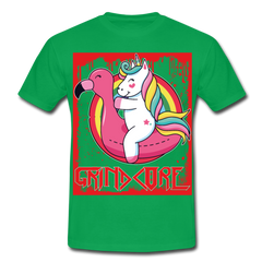Grindcore Unicorn | Männer T-Shirt - Kelly Green