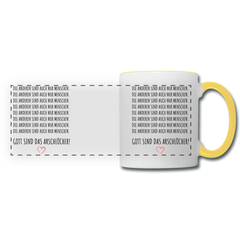 Die anderen sind auch nur Menschen - Weiß/Gelb