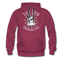Fick Dich Einhorn | Men’s Premium Hoodie - Bordeaux