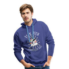 Fick Dich Einhorn | Men’s Premium Hoodie - Königsblau