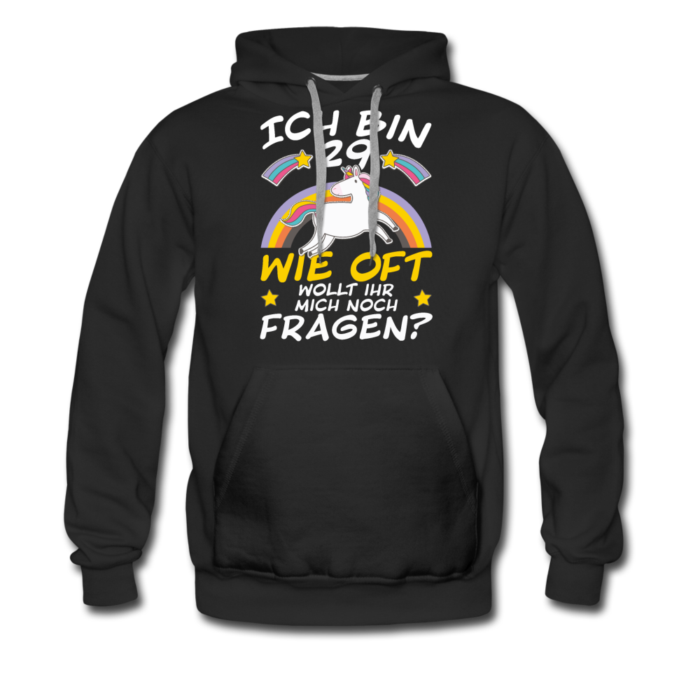 Men’s Premium Hoodie - Schwarz