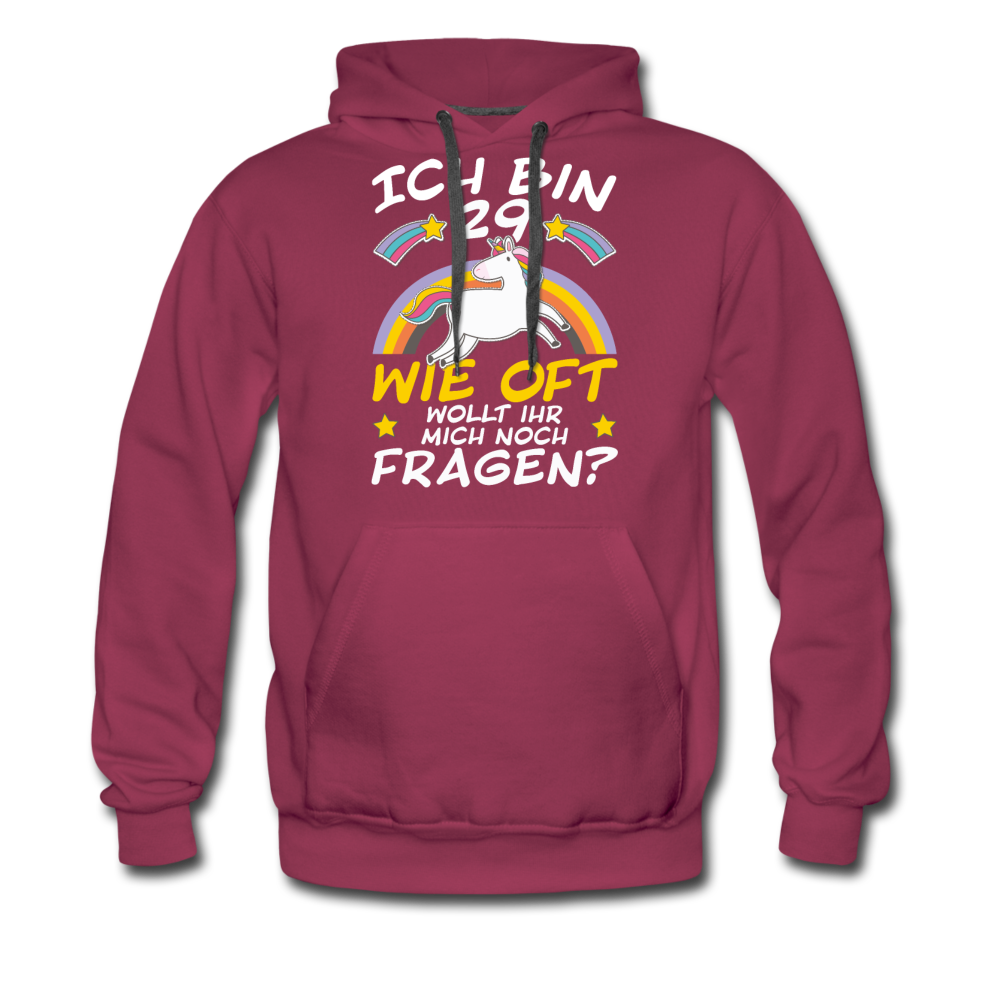 Men’s Premium Hoodie - Bordeaux