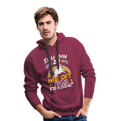 Men’s Premium Hoodie - Bordeaux