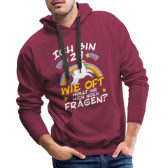 Men’s Premium Hoodie - Bordeaux