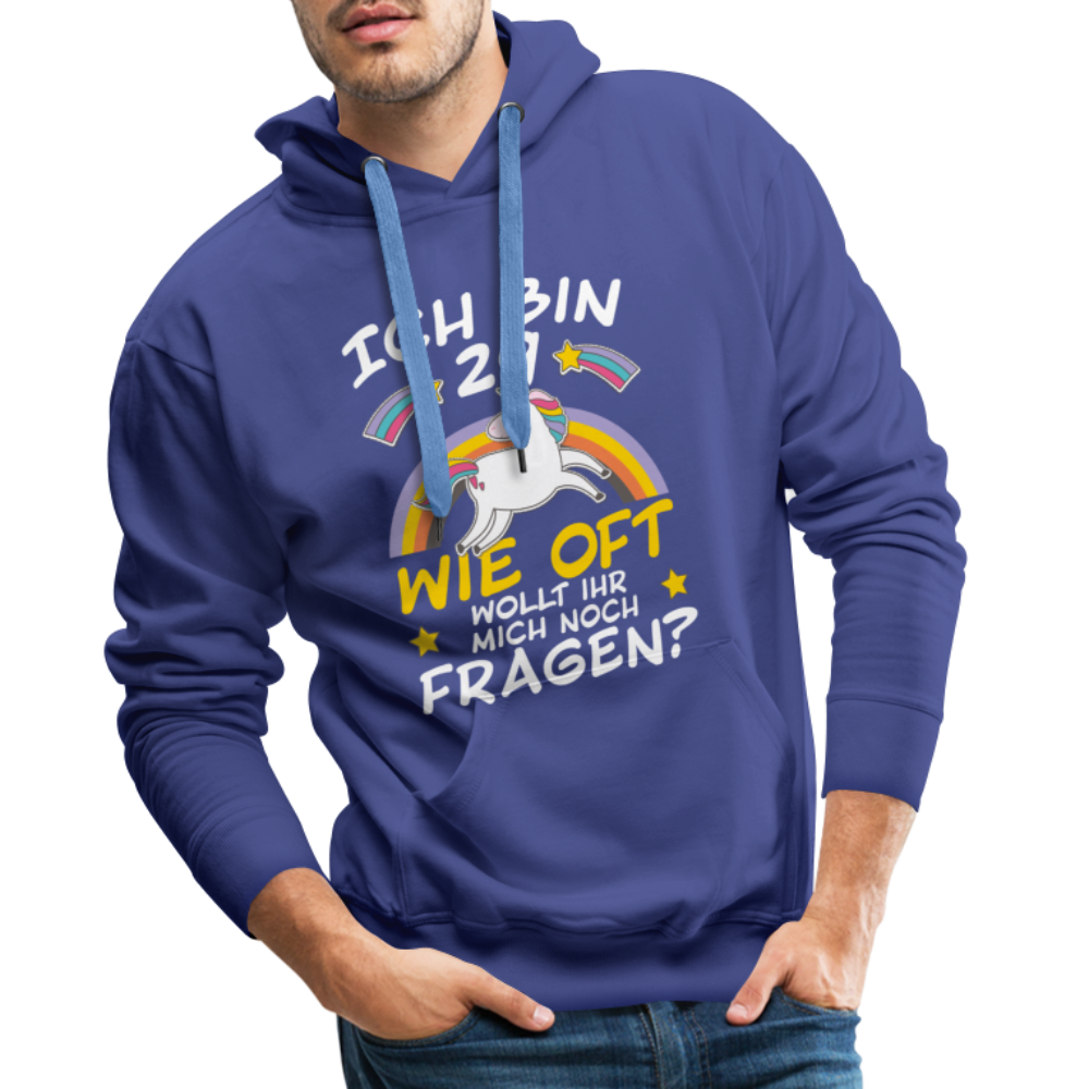 Men’s Premium Hoodie - Königsblau