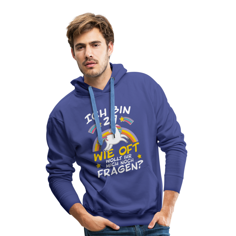 Men’s Premium Hoodie - Königsblau