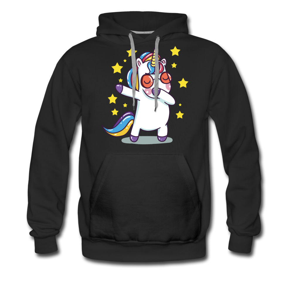 Dab Einhorn | Men’s Premium Hoodie - Schwarz