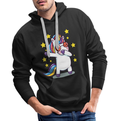 Dab Einhorn | Men’s Premium Hoodie - Schwarz
