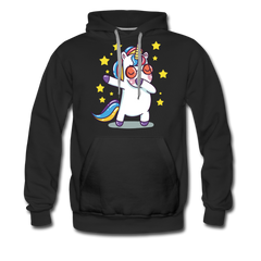 Dab Einhorn | Men’s Premium Hoodie - Schwarz