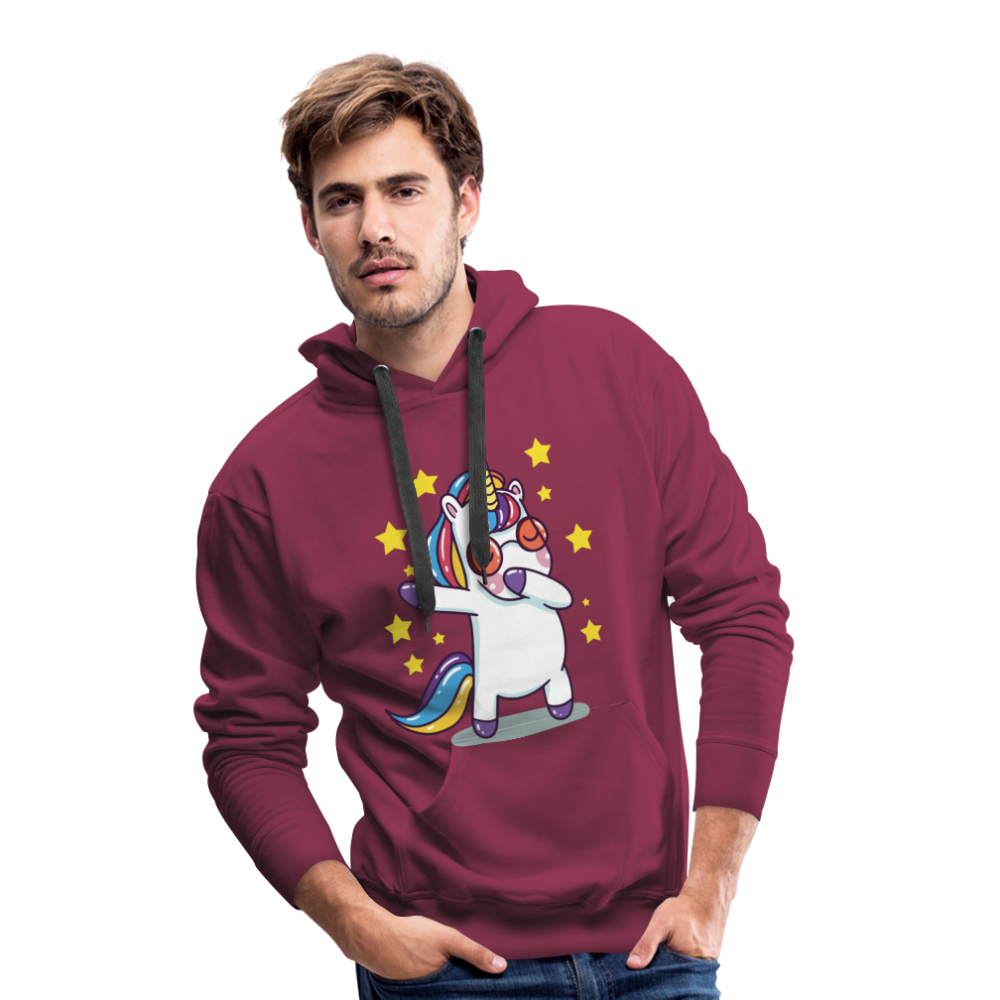 Dab Einhorn | Men’s Premium Hoodie - Bordeaux