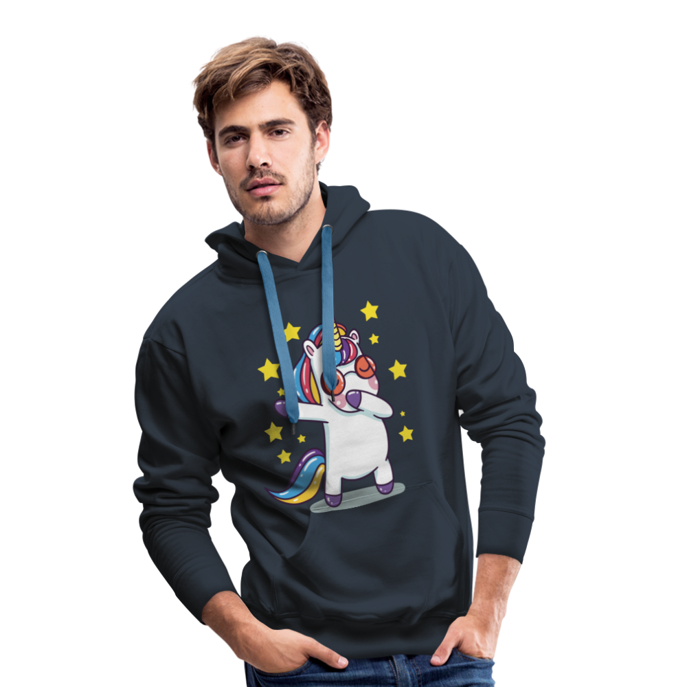Dab Einhorn | Men’s Premium Hoodie - Navy